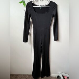 Wild Fable Black Long Sleeve Jumpsuit